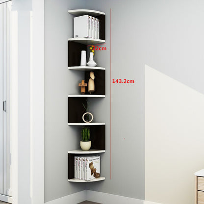 Corner Wall Shelf – Decorative Storage Rack for Living Room - Prime Season 