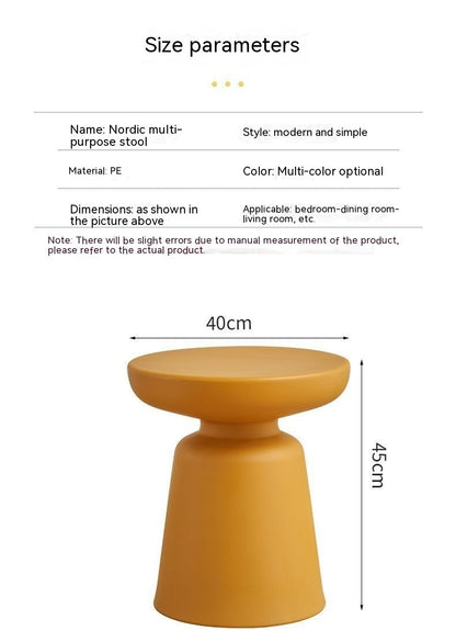 Minimalist Mushroom Stool Coffee & Bedside Table - Prime Season 