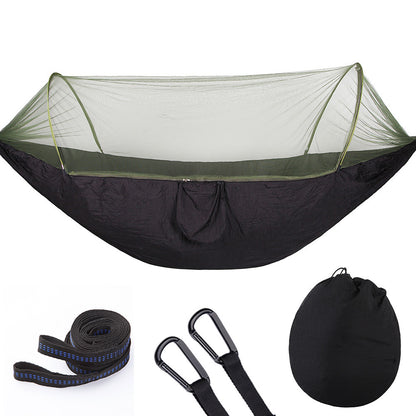 Quick-Open Automatic Hammock with Mosquito Net - Prime Season 