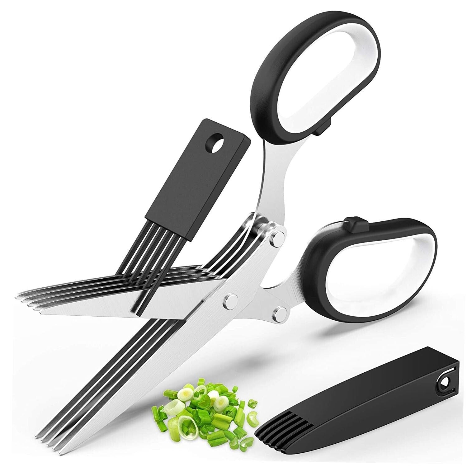 Fast-Cutting Herb Shears - Stainless Steel Blades - Prime Season 