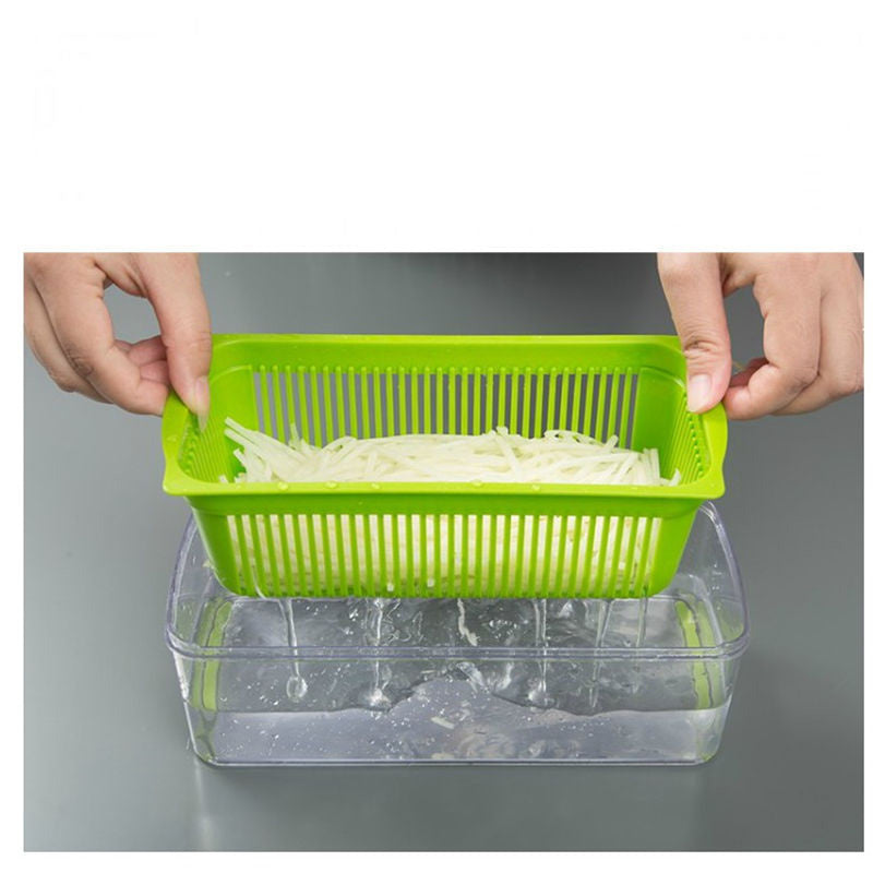 Dual-Head Multi-Function Vegetable Cutter - Prime Season 