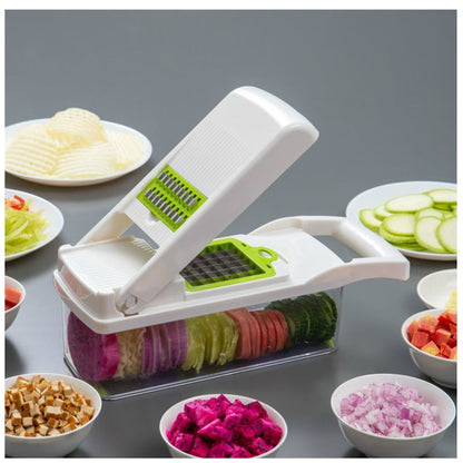 Dual-Head Multi-Function Vegetable Cutter - Prime Season 